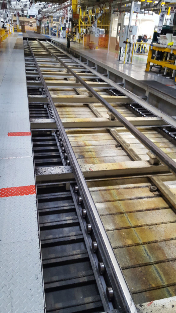 Convoyeur à palettes